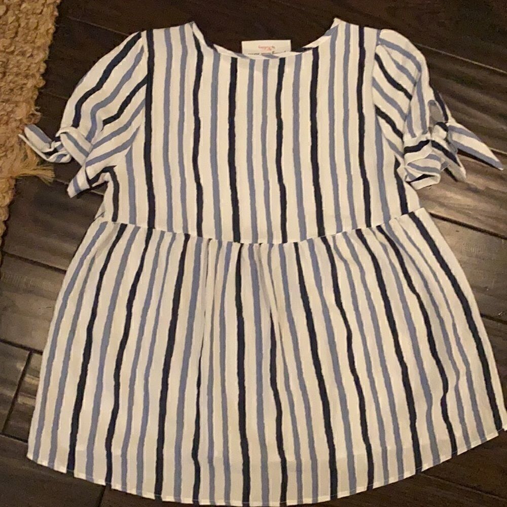 Blue Striped Tunic - Picture 5 of 5
